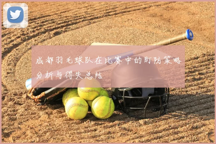 成都羽毛球队在比赛中的盯防策略分析与得失总结