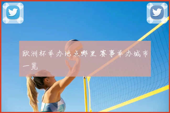 欧洲杯举办地点哪里 赛事举办城市一览